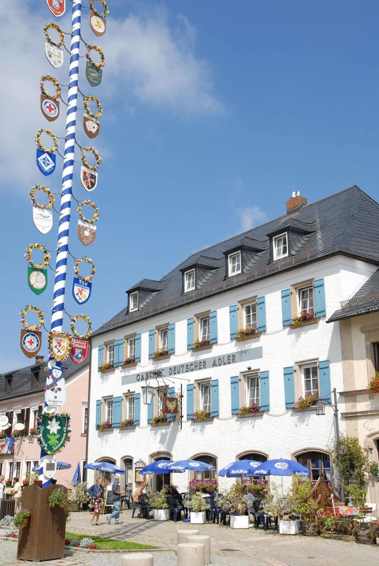 Gasthof Deutscher Adler Und Hotel Puchtler Bischofsgrün Extérieur photo